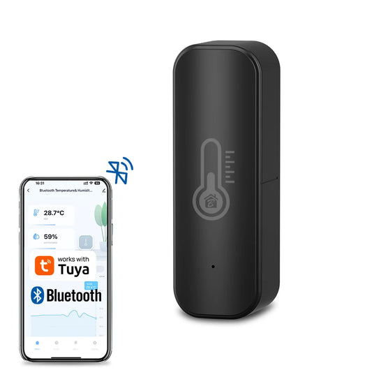 Bluetooth Temperature Humidity Sensor Mini Compatible with Bluetooth APP Remote Control Thermometer Hygrometer Sensor