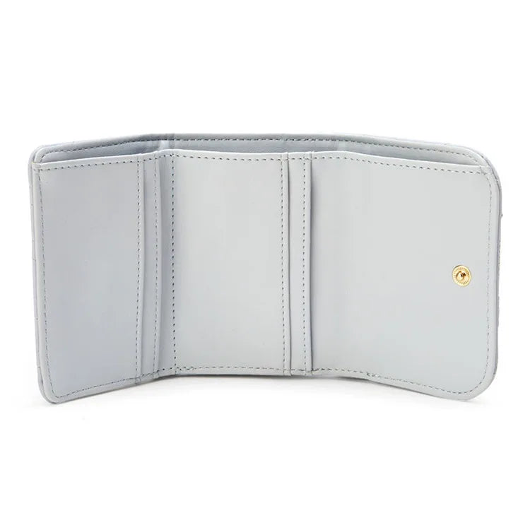 Kawaii Clutch Purse with Coin Pouch and Card Slots Detachable Strap