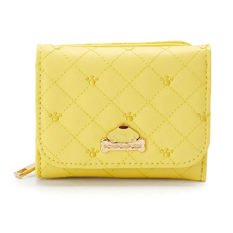 Kawaii Clutch Purse with Coin Pouch and Card Slots Detachable Strap