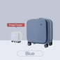 Mixi New Patent Design Carry On Suitcase Women 18 Inch Rolling Luggage Men Polycarbonate Aluminum Frame Elegant Noble