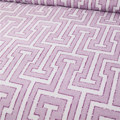 Geometric Pattern Duvet Cover Set for King and Queen Beds Gray