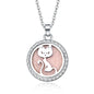 Women’s Aromatherapy Diffuser Necklace Locket Pendant For Essential Oils