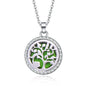 Women’s Aromatherapy Diffuser Necklace Locket Pendant For Essential Oils
