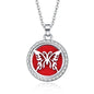 Women’s Aromatherapy Diffuser Necklace Locket Pendant For Essential Oils