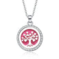 Women’s Aromatherapy Diffuser Necklace Locket Pendant For Essential Oils