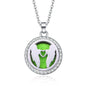 Women’s Aromatherapy Diffuser Necklace Locket Pendant For Essential Oils
