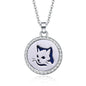 Women’s Aromatherapy Diffuser Necklace Locket Pendant For Essential Oils