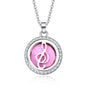 Women’s Aromatherapy Diffuser Necklace Locket Pendant For Essential Oils