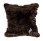 Free Shipping CX-D-17B Soft&Warm Real Rabbit Fur Patchwork Pillow Case~DROP SHIPPING