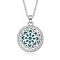 Women’s Aromatherapy Diffuser Necklace Locket Pendant For Essential Oils
