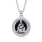 Women’s Aromatherapy Diffuser Necklace Locket Pendant For Essential Oils