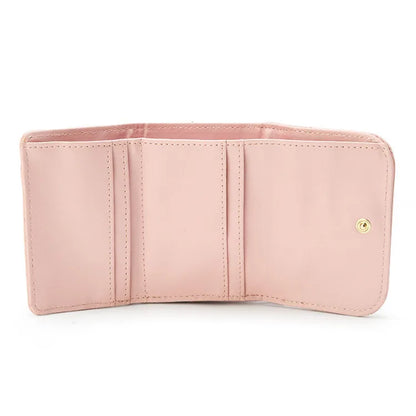 Kawaii Clutch Purse with Coin Pouch and Card Slots Detachable Strap