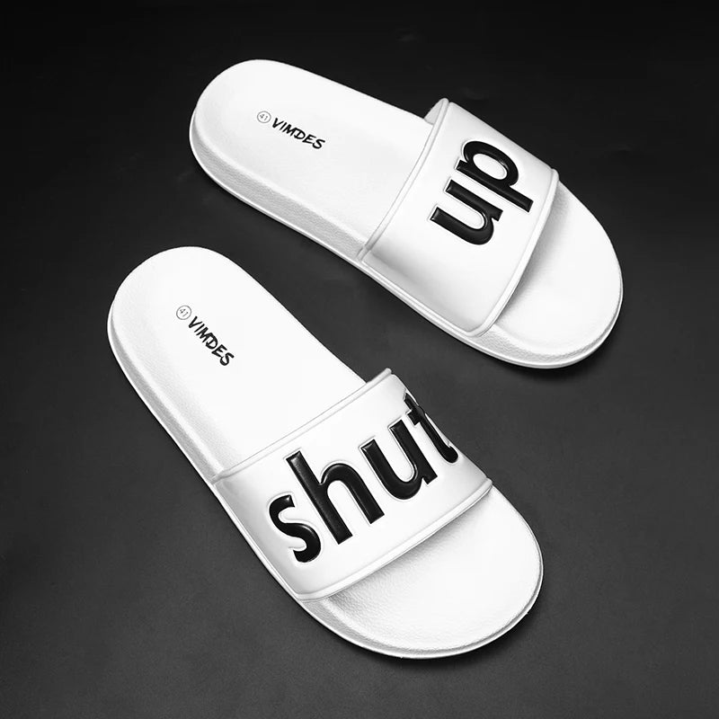 Non-Slip Slippers for Men and Women with Cushioned Comfort Beach Ready