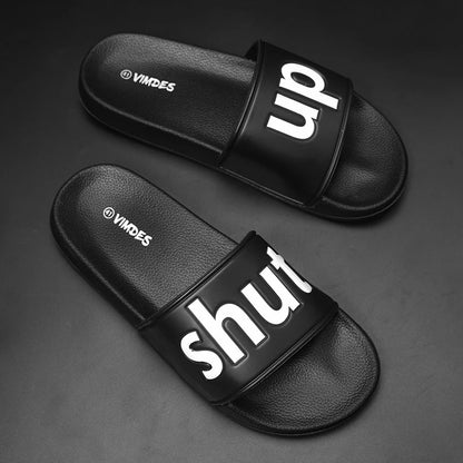 Non-Slip Slippers for Men and Women with Cushioned Comfort Beach Ready