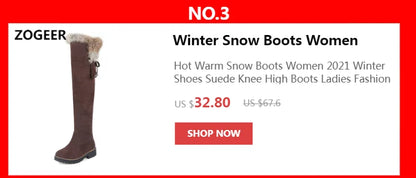 Brown suede knee-high winter boot with faux fur trim and side tie detail.