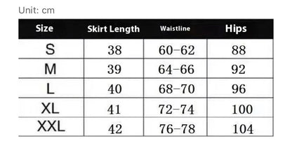 Women's High Waist A Line Tweed Slimming Mid Length Skirt
