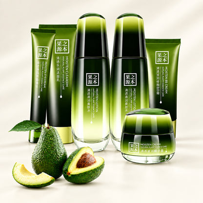 Korean Moisturizing Hydrating Avocado Skincare Set