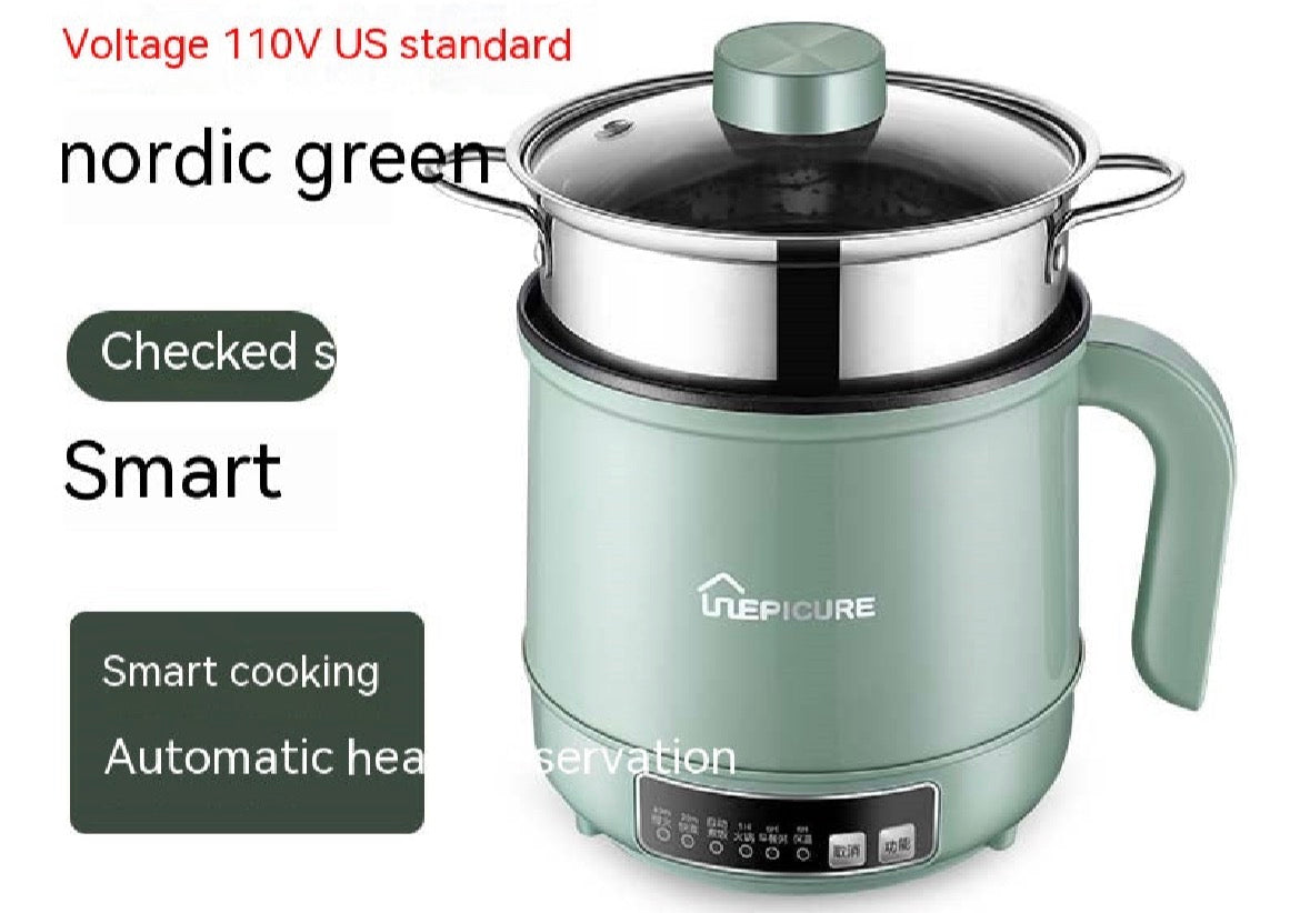Multifunction Electric Cooker for Steaming Frying and Hot Pot