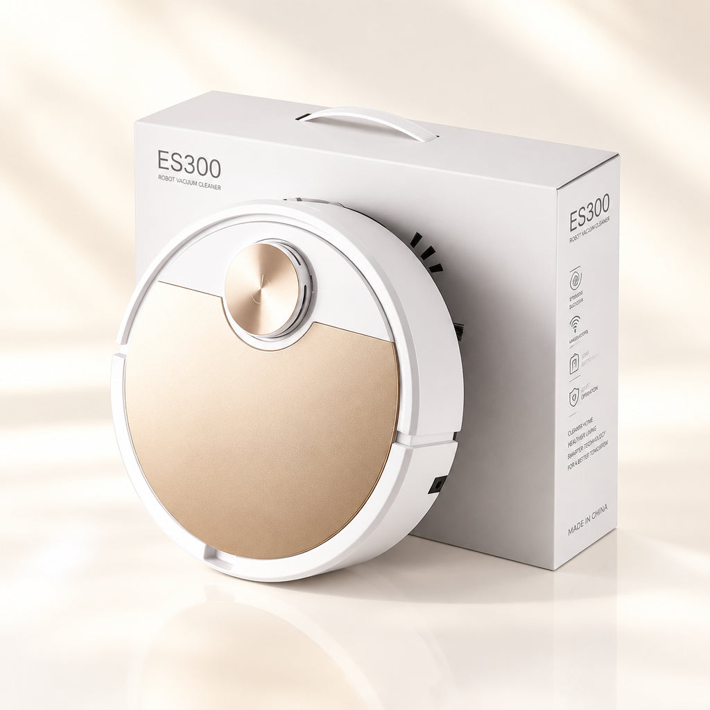 Smart Robot vacuum with sweeping suction and random route cleaning