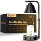 Candle Warmer Lamp with Timer- Dimmable Electric Wax Melt Warmer, Lamp Candle Warmer 110v US Plug