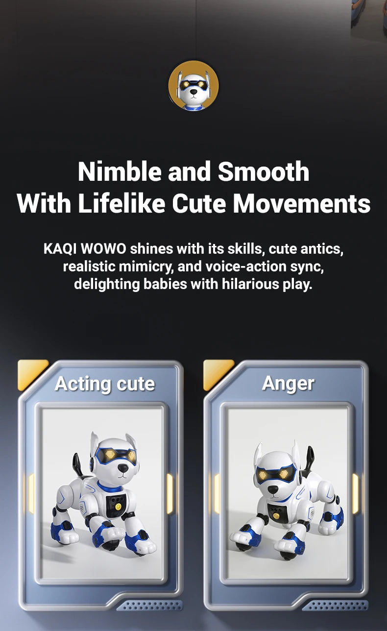 R27 Intelligent Robot Dog - Voice Control Electronic Pet Programming Toy