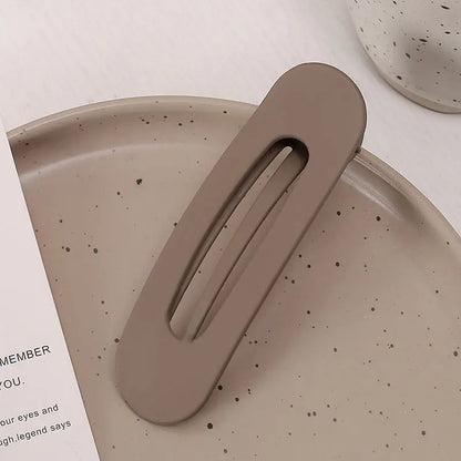 Matte Hair Clips for Bangs and Flyaway Control Gentle Grip Daily Wear