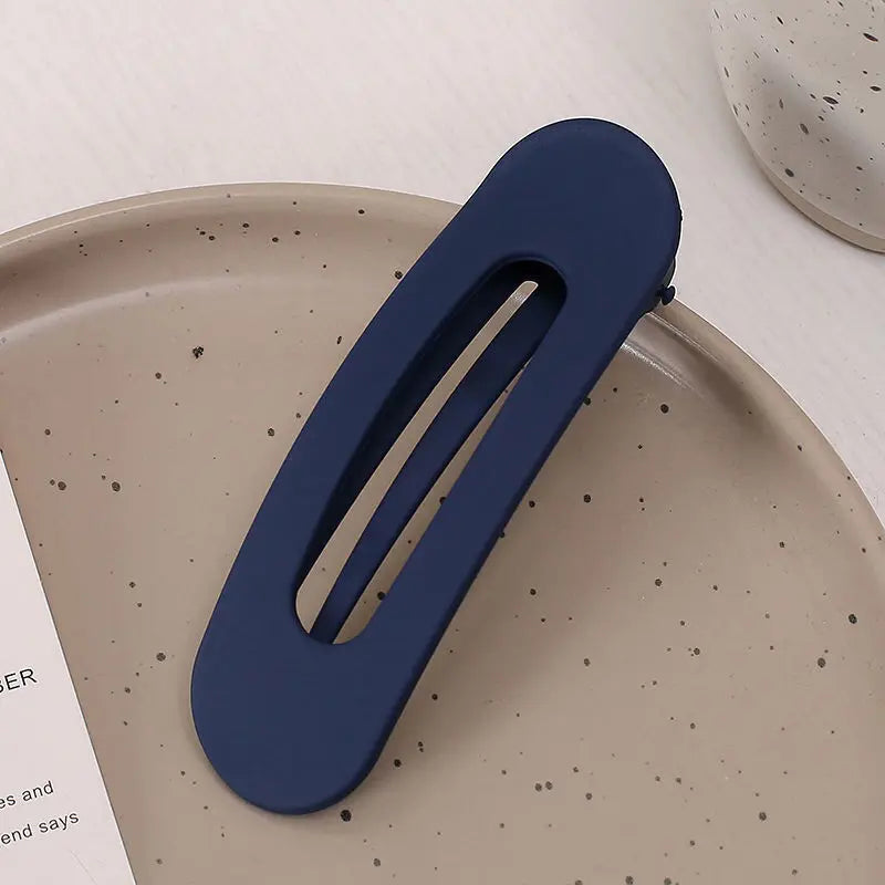 Matte Hair Clips for Bangs and Flyaway Control Gentle Grip Daily Wear