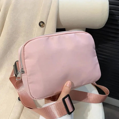 Water-Resistant Belt Bag with Adjustable Strap for Travel and Workouts