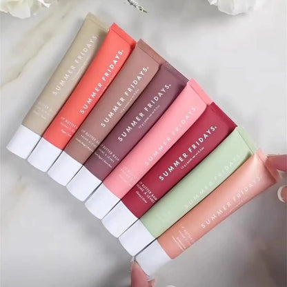 Butter Lip Balm Sets Vanilla Pink Cherry Chocolate