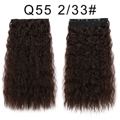 Long Clip In Hair Extensions for Length and Volume 22 Inch