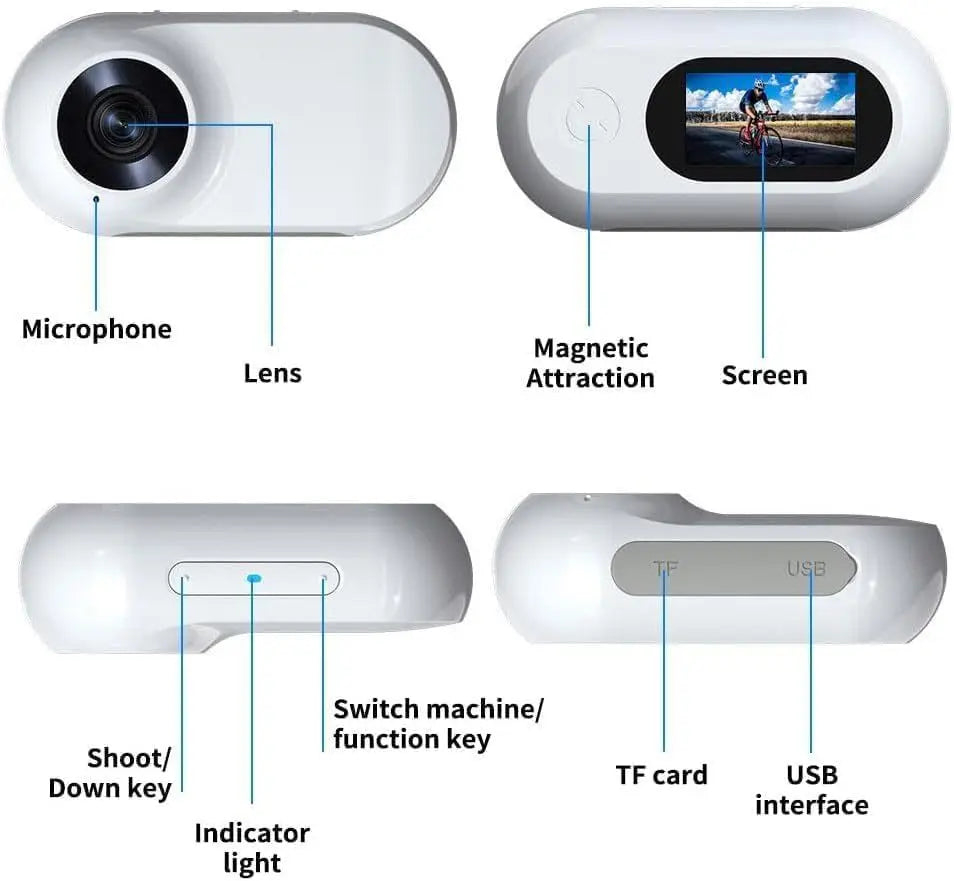 Pet collar camera with separate memory card options