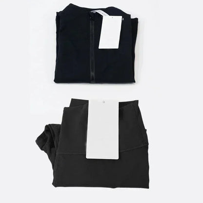 Designer 2-piece yoga suit set | Leggings and Coat Sets Merch Gone Viral