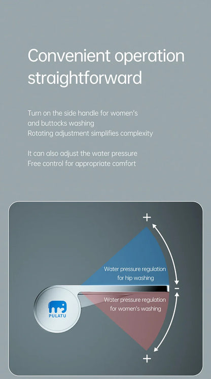 Bidet toilet attachment with sprayer