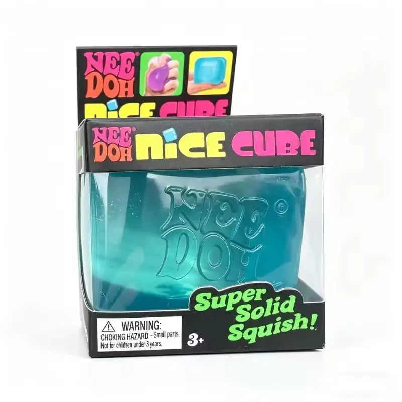 Sensory Cube Fidget Toy with Multi-Texture Tactile Faces for Desk Use