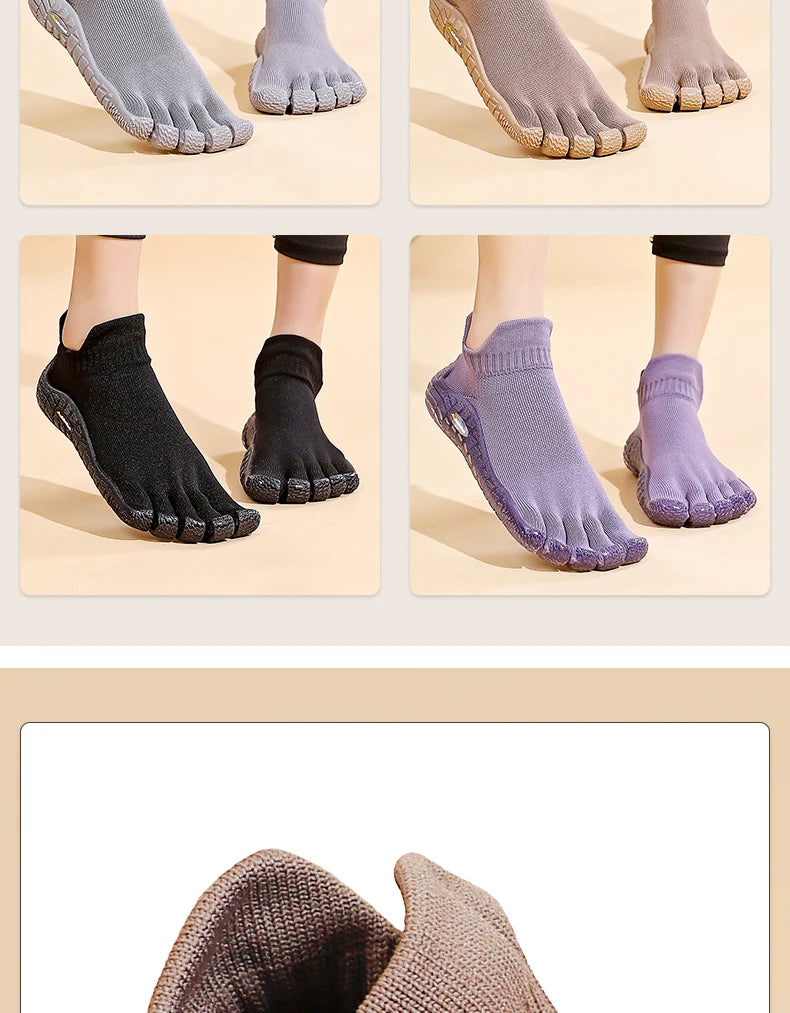 Five Finger Barefoot Shoes - Split Toe Thin Sole Outdoor Yoga Sports Shoes