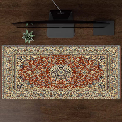 Luxury Persian Carpet Mouse Pad Large Persian Pattern MousePad Game Desk Accessories Computer Desk Mat Bedroom Floor Mat Persian Carpet