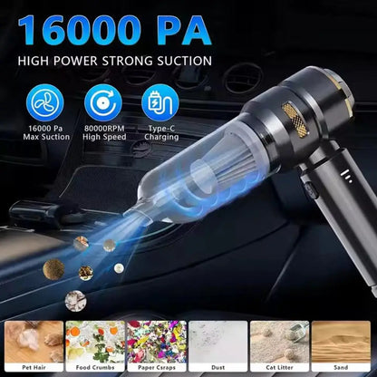 Car vacuum cleaner Wireless Portable Multipurpose Powerful HandHeld Cleaner For Home and Car  Cleaning Machine