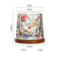 Tumbler Whiskey Glass with Base Crystal Whiskey Glasses Rotating Spinning Wine Brandy Glass Cup Drinkware for Bar Home
