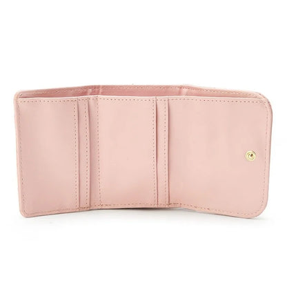 Kawaii Clutch Purse with Coin Pouch and Card Slots Detachable Strap