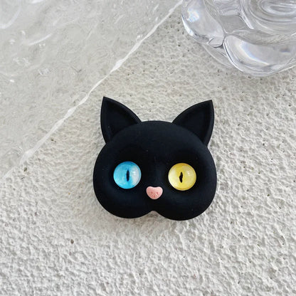 Universal Cartoon Cat Phone Stand Foldable Plastic Support