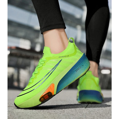 Breathable Sneakers for Marathon Training Cushioned Insole Nonslip Grip