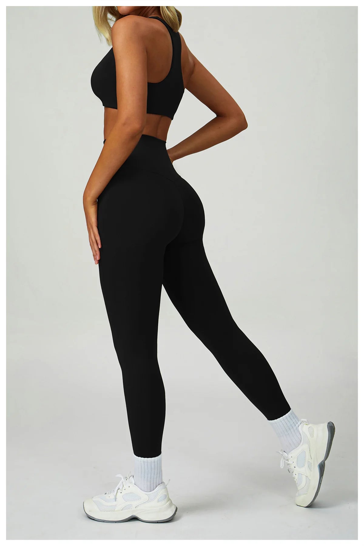 2-3PCS Yoga Suit Women Tracksuit Sports Bra High Waist Leggings Shorts Outfit Gym Set Fitness Push Up FITNESS REVOLUTION