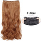 Voluminous Clip-In Hair Extensions 80cm For Fuller Long Hair Look