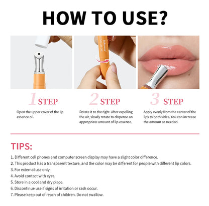 Lip Glosses Long Lasting Lipsticks Makeup Transparent Lip Gloss Care of the Lips Cosmetics Tint Oil Plumping Moisturizing Care