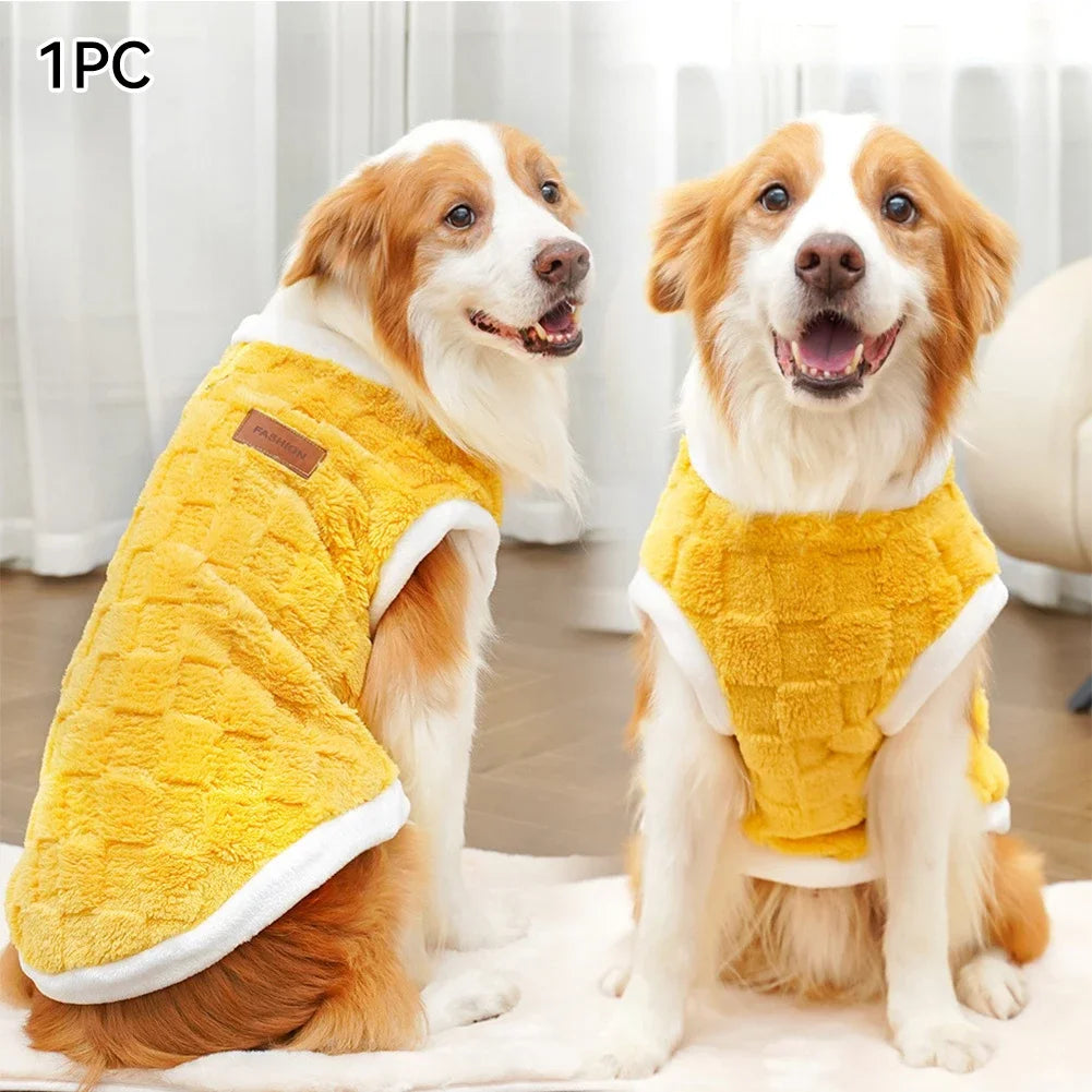 Warm Dog Sweater Pullover Design for Winter Walks and All Sizes