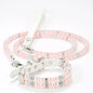 Pet Leash Collar Jewelry Pearl Cat Necklace Small and Medium-sized Dog Harnesses Supplies Wholesale