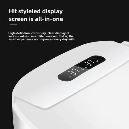 Smart Bidet Seat with Temperature Controlled Water and Drying