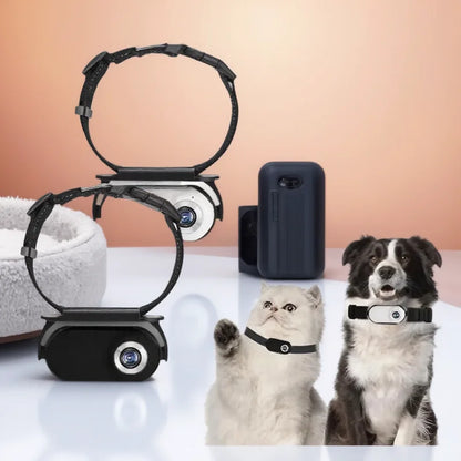 1080P HD Pet Camera Collar Wireless Mini Body Cam for Dogs Cats Indoor Outdoor Sports Action Video Recording
