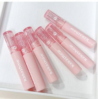Hydrating Lip Gloss Long Lasting Translucent Red Brown Tint