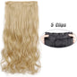 Wavy Clip In Hair Extensions Five Clip Set for Fuller Waves